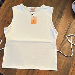 Forever 21 White Tank Top